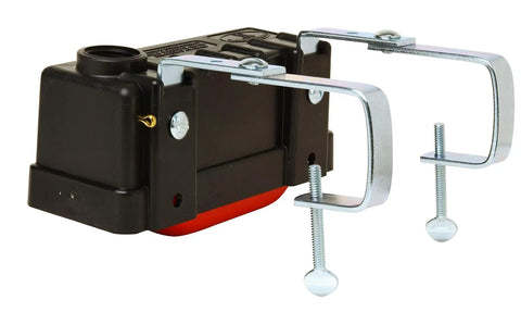 Trough-O-Matic Stock Water Tank Workhorse With Float Valve, Plastic Housing, Expansion Brackets, 245 GPH Flow, 20 To 50 PSI, High Grade Polystyrene, Hose-Ready Three Quarter Inch Inlet, Black float valve with mounting brackets