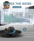 Heavy Duty Motorized Rotating Display Stand Rechargeable 360 Degree Platform With Remote Control showing quiet operation for product photography.