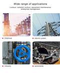 Applications of Adjustable Cable Lock Padlock With Built In Cable in chemical, electric power, industrial, and automobile sectors.
