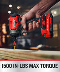 Using the V20 Cordless Drill And Impact Driver Combo Kit With Brushless Motors, 2 Batteries And Charger Included, Heavy Duty