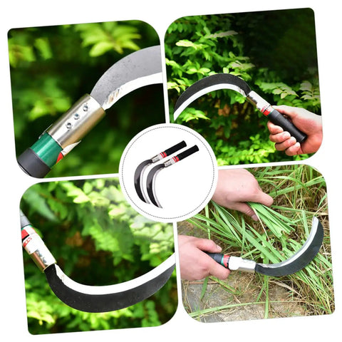 Lightweight Manganese Steel Tree Cutter For Weeding And Harvesting Super Handy Garden Tool with ergonomic handle and curved blade