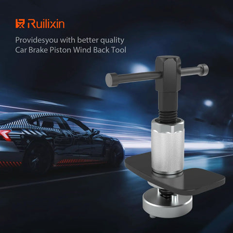 Heavy Duty Car Brake Caliper Compression Tool For Rear Pads Wind Back And Piston Reset Brake Pad Spreader For Cars And Trucks 45 Chrome Vanadium Steel Build