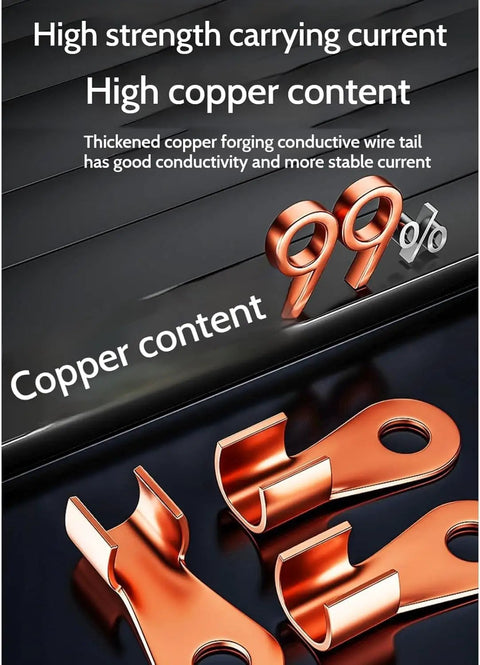 Kick Your Welding Game Up A Notch With This Sleek Magnetic Ground Clamps Tool showcasing high copper content connectors.