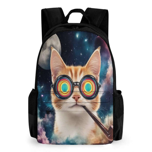 Unisex Laptop Backpack: Big Storage, Galaxy Theme ✓