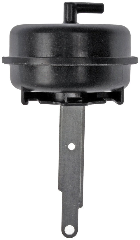 Dorman 604-922 HVAC blend door actuator, black plastic housing with metal mounting blade.