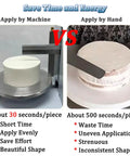 Portable Adjustable Cake Icing Machine with Automatic Decorating vs Hand Application for 4 to 12 Inch Cakes Comparison