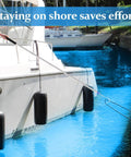 Using 74 Inch Adjustable Truck Bed Reach Tool With Stainless Steel Construction Foam Handle And Long Hooks to secure boat