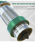 Bad Ass Heavy Duty 10 Ton Hydraulic Bearing Puller Separator Kit With Two Or Three Jaw Gear Puller Tool For Hub Flanges Machines Featuring 360 Degree Rotating Pump Head Built From Forged Alloy Steel That Crushes Any Tough Job. Hydraulic threaded pump head with green protection ring