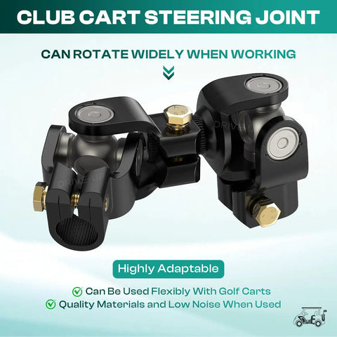 DS Steering Joint For Club Car 1984 Up Golf Carts Intermediate Shaft Steering Link OEM 1013861 Replacement Durable