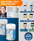 Complete 17 Parameter Drinking Water Test Strips With Two Bacteria Detection Kits For Home Well Tap And Floodwater Testing, child holding water.