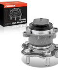 Rear Wheel Bearing And Hub Assembly 5-Lug Compatible With Nissan Rogue 2008 2013 And Rogue Select 2014 2015 FWD Only High Load Capacity