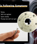 Whirlpool Driven Hub Washer Screw Kit For Replacement, 6 Piece Set, WP8533953 8533953 1179809 AH990227 EA990227 PS990227, Ultra Durable Metal Hardware For Quick, Reliable Washer Repair. Metal screw and washer hub repair kit shown with installed screws