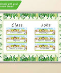Whiteboard with farm animal desk name plates for kids, back to school classroom decor, 36 pack, bright cardstock, 3.25 x 9.5 inches.