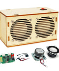 Bluetooth Speaker Kit For Kids And Teens, Kid Friendly Hands On STEM Project That Teaches How Speakers Work, Wooden Build