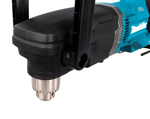 Pick Badass 40V Brushless Cordless Angle Drill Killer 2 Speed Torque 13Mm Jaw For Pros Without Batteries Chargers Included head and chuck view.