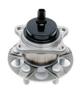 Front view of Rear Wheel Bearing Hub Assembly For 2010 2015 Toyota Prius And 2012 2015 Prius Plug-In Drop-In Replacement, 5 Lug