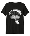 Paragliding Enthusiast Paramotor Tee For Paragliders Fans Funny Design Premium Tri Blend Shirt with paraglider graphic