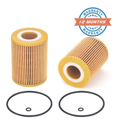 Mercedes Benz 2 Pack Oil Filter Compatible With Freightliner Jeep Dodge Vehicles E350 GL350 ML350 R320 R350 S350 Sprinter Filter