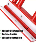 Rugged Heavy-Duty Eaves Seam Locker Tool For Standing Seam Metal Roofs, Drip Edge Hemming Bender Close-up with Features Listed