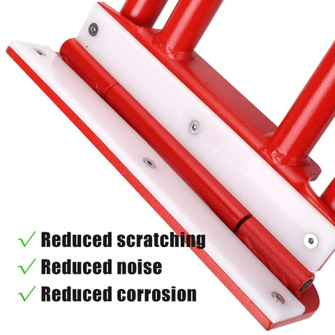 Rugged Heavy-Duty Eaves Seam Locker Tool For Standing Seam Metal Roofs, Drip Edge Hemming Bender Close-up with Features Listed