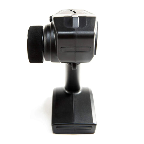Front view of DX3 Smart Three Channel Transmitter With SR315 Receiver For RC Cars And Trucks, foam-covered wheel visible.