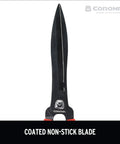 ComfortGel Hedge Shear With 9 Inch Blade For Precision Cutting Of Hedges Shrubs And Bushes, Ergonomic ComfortGrip Non Slip Handles