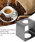 Durable Stainless Steel Coffee Drip Rack And Filter Cup Holder Station Straight Up Engineered For Pour Over Brewing with coffee cup