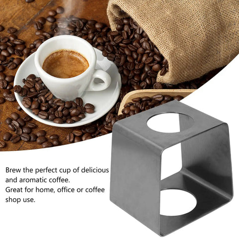Durable Stainless Steel Coffee Drip Rack And Filter Cup Holder Station Straight Up Engineered For Pour Over Brewing with coffee cup