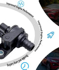 Straight Shooter Coolant Water Control Valve Assembly Compatible With Toyota Camry RAV4 Highlander Sienna And Lexus Engine Cooling System Heavy Duty Direct Fit, showing detailed design.