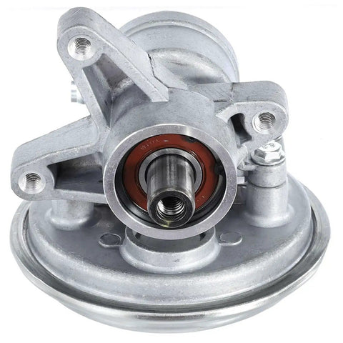 Heavy Duty Vacuum Pump For Ford Ranger 1983 To 1991 showing sturdy steel build with detailed design and bolt fitting mechanism.