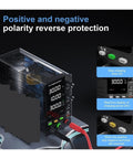 Adjustable DC Power Supply 30V 10A And 5A Lab Grade Variable Voltage Current Regulator with digital display and cables.