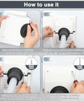 Step-by-step instructions for Weather Tough HVAC Wall Penetration Cover And Lineset Sleeve Kit Snug Fit For 1 3/4 Inch Refrigerant Lines