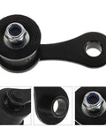 Swetrace Heavy Duty Chain Tensioner Pulley Kit Makes Your 50-250cc Bike Smoother, Prevents Chain Slap And Keeps You Safe On The Dirt Or Track For Any Off Road Ride. Black metal chain tensioner pulley with mounting arm, close-up