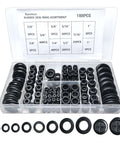 188Pcs Rubber Grommets Kit In 10 Sizes With Firewall Hole Plugs Assortment for wires in an organized case