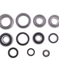 11 Piece HF35 Transmission Bearings Set For Ford C Max Fusion Lincoln Hybrid arranged in a grid, various sizes visible