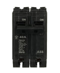 Heavy Duty 40 Amp Double Pole Circuit Breaker For Residential And Commercial Electrical Panels Featuring Thermal Magnetic Tech and Plug And Play Setup That Handles 120 240 Volts Like A Champ While Running Cool Under Heavy Draws All Day Long.