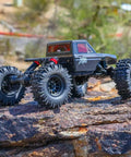 Ascent-18 Apex 1/18 Scale Brushless Rock Crawler With Carbon Fiber Chassis, 4WD on rocky terrain