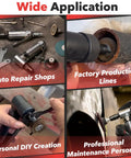 Knucklebuster Replacement Spinner Keys For Pneumatic Die Grinders Heavy Duty Stainless Steel Air Tool Wrenches images of their wide application in auto repair, DIY, and maintenance.