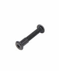Black M8 Countersunk Socket Cap Bolts And Cap Nuts 50 Piece Assortment Kit For Furniture Connectors shown in close-up