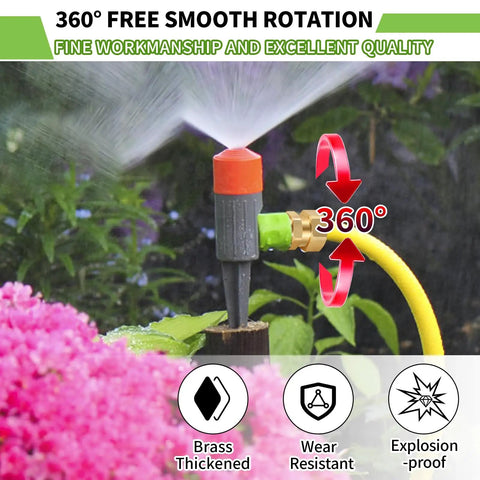 360 Degree Brass Garden Hose Swivel Fitting 3/4 GHT Male To Female Adapter For Outdoor Use Keeps Your Water Flow Smooth And Free From Kinks Heavy Duty Brass Build For Real Lawn Pros, brass swivel adapter on hose