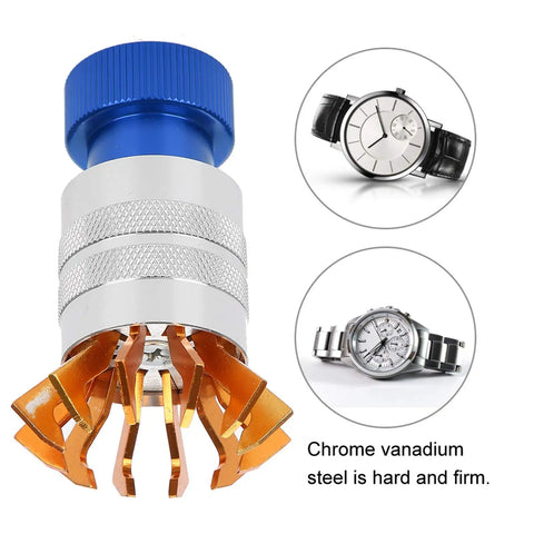Watch Crystal Remover Tool With Retractable Jaw For Bezel Removal And Lifting Raised Front Covers On Acrylic And Plastic Crystals DIY