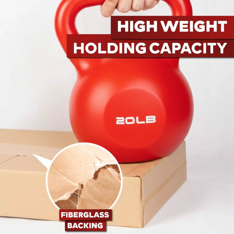 Water Activated Tape With Fiberglass Reinforced Backing For Extra Strength Brown Kraft Paper Packaging Roll supporting 20lb weight.