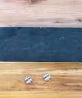 30pcs Silver Aluminum Bearing Spacer Kit For Roller Skates And Skateboards Reduces Friction Boosts Stability Extends Lifespan Lightweight Universal Fit Inline Blades Perfect For Beginners Keeping Ride Fresh Budget Friendly Vibe All Night Long, two spacers on wood
