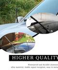 7 Inch Waterproof Spiral Car Antenna With Threaded Adapters Flexible Universal Mast Replacement For Car Truck SUV Radio AM FM Beefed Up Signal Boost And Reception