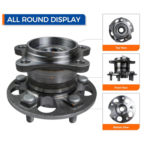 Rear AWD Wheel Bearing And Hub Assembly For Lexus RX330 RX350 RX400h Toyota Highlander And Venza 2004 Through 2016 5 Lug