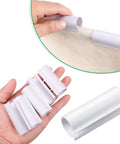 Jetec 32-pack white PVC pipe clips, 2.4 in long for 1/2 in PVC pipe, for pool covers and greenhouse use