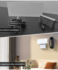 2-In-1 Wall Mount Bracket For Starlink Gen 3 V4 4X Mesh Router And Heavy Power Supply, Space Saving Dual Mount, Easy Install, UTR-32 Compatible, Keeps Router And Power Brick Secure And Organized on wall