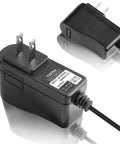 5V Replacement Charger For Dreamegg D1 HFD W02 Sound Machine White Noise Baby Night Light Mains Adapter, black, plug view