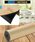 Beefy Neoprene Sponge Foam Sheet Quarter Inch Thick By Twelve Inch Wide By Fifty Four Inch Long Four Point Five Sqft, rolled with adhesive backing