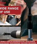 Magnetic Nut Driver Set With Chrome Vanadium Steel Twelve Piece Kit For Impact Drills in use for various DIY tasks